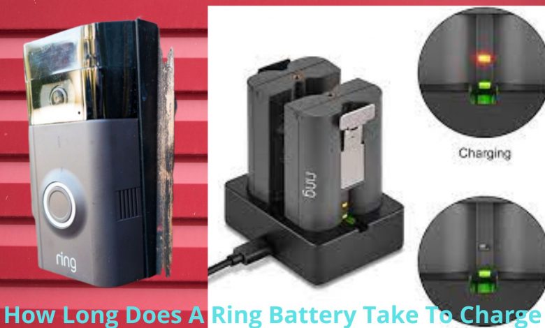 How Long Does A Ring Battery Take To Charge?