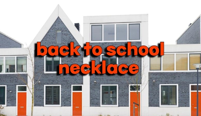 back to school necklace